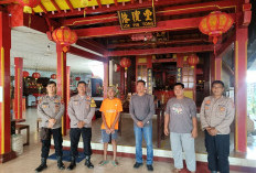Amankan Imlek 2026, 45 Personel Polresta Cirebon Siaga di Sejumlah Vihara