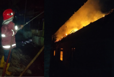 Kebakaran di Cirebon Hari Ini, Rumah Warga di Waled Hangus Dilalap Api Diduga Akibat Lilin Menyala
