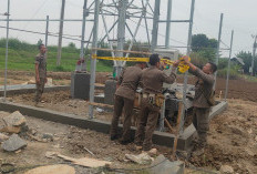 Warga Resah, Tower Provider di Tawangsari Disegel Satpol PP Kabupaten Cirebon