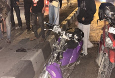 Kecelakaan di Jl By Pass Cirebon Semalam, Pengendara Motor Jatuh Hindari Lubang