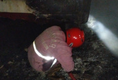 Kebakaran Hebat di Panguragan Cirebon, Gudang Rongsok Hangus Dilalap Api