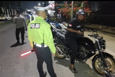 Polres Cirebon Kota Gelar KRYD, 30 Motor Berknalpot Brong Ditilang dalam Satu Jam