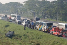 Kecelakaan Tol Cipali Hari Ini, Dua Lakalantas Akibat Sopir Mengantuk