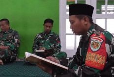 Bulan Ramadhan, Isi Waktu dengan Tadarus Al-Qur’an. Babinsa Sunyaragi : Semangat Demi Warga Binaan
