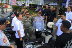 Trotoar Area Depan CSB Mall Mulai Dilakukan Pemagaran 