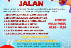 Penertiban PKL Sukalila dan Kalibaru Dimulai, Pemkot Cirebon Tutup Banyak Jalan Senin Besok, Berikut Daftarnya