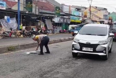 Jelang Mudik Lebaran 2026, Satlantas Cirebon Kota Sisir Jalur Pantura dan Tandai Jalan Berlubang