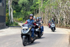 Bikers Playland, Momen Spesial Ayah dan Anak Bersama Honda di Tangkal Pinus Lembang  