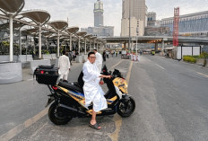 Kisah Perjalanan Biker XMAX Tembus 12 Negara untuk Bisa Umrah di Tanah Suci Mekah