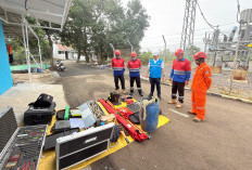 PLN UPT Cirebon Laksanakan Apel Siaga dan Gelar Peralatan, Pastikan Listrik Aman Saat Lebaran