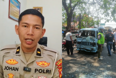 Detik-detik Kecelakaan Beruntun di Kanggraksan, Angkot Ringsek, 4 Orang Terluka