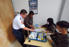 Tanpa Pemberitahuan, 125 Pegawai Dishub Kuningan Jalani Tes Urine BNN
