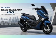 Spesifikasi dan Fitur Suzuki Burgman 150 Terbaru, Skutik Maxi Premium 150cc dengan ABS dan TFT Canggih