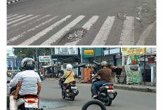 Ngeri! Jalan Siliwangi hingga Cipto Cirebon Dipenuhi Lubang, Ini Keluhan Warga
