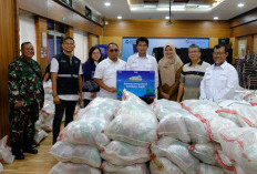 Pelindo Regional 2 Cirebon Salurkan Bantuan Sembako