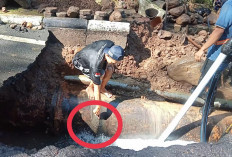 Ini Dia Penampakan Pipa PDAM Cirebon yang Bocor di Plangon, Normalisasi Butuh Waktu 7 Hari