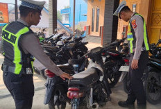 Polisi Blusukan ke Parkiran Sekolah, Knalpot Brong Pelajar Jadi Sasaran