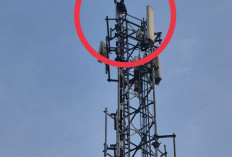 Geger! Remaja di Cirebon Panjat Tower BTS, Ternyata Ini Penyebabnya