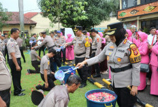 Dipimpin Langsung Kapolresta Cirebon, Kenaikan Pangkat 125 Polisi Jadi Tonggak Karier Baru