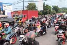 Lonjakan Arus Mudik H-3 Lebaran, Jalur Pantura Cirebon Dipadati Ribuan Pemotor