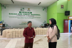 Baznas Kota Cirebon Siapkan 9,4 Ton Beras untuk Amil Pasca Idul Fitri