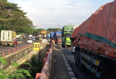Macet di Jalur Pantura Gebang Kabupaten Cirebon Hari Ini, Polisi Alihkan Titik Putar Balik