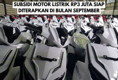 Subsidi Rp3 Juta untuk Motor Listrik Mulai Diterapkan di September, Tidak Semua Merek Dapat? Ini Faktanya