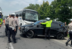 Tabrakan Beruntun Libatkan BR-V dan Dua Bus di Tol Cipali KM 130, Satu Penumpang Terluka