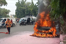 Lagi-lagi Mobil Honda Brio Terbakar di Cirebon, Begini Kronologinya