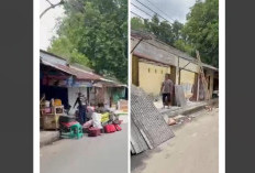 Sehari Jelang Penertiban, PKL Sukalila Cirebon Mulai Bongkar Lapak Sendiri