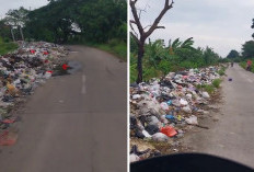 Jalan dan Bantaran Sungai Jadi Tempat Pembuangan Sampah di Cirebon