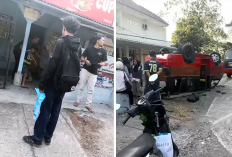 Angkot Terguling, Sopir Pura-pura Kesurupan, Saksi: Kalah Mamaungan!