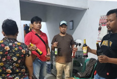 Kembali! Polresta Cirebon Sita 115 Botol Miras Hasil Razia Pekat