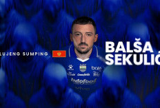 Wilujeng Sumping, Balsa Sekulic Resmi Gabung Persib Bandung, Striker Timnas Montenegro