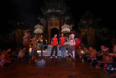 Disambut Tari Kecak, Pebalap Honda di MotoGP Lanjut Kopdar Bareng Bikers Bali    