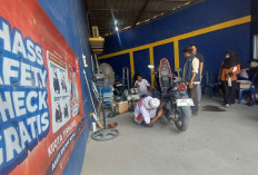 NasDem Kabupaten Cirebon Gelar Servis Motor dan Ganti Oli Gratis, Ojol Bisa Ikut