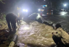 BREAKING NEWS: Pipa PDAM Kota Cirebon di Plangon Bocor, Air Bersih Terganggu