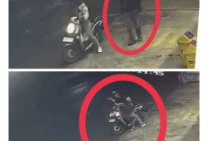 CCTV Rekam Percobaan Begal di Cirebon, Pelaku Gunakan Modus Ban Motor Bocor