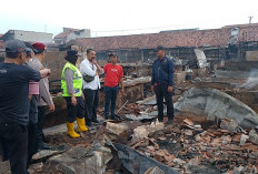 Polresta Cirebon Olah TKP Pasar Lemahabang Kulon Pasca Kebakaran, Amankan Sejumlah BB