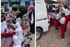 Petugas MBG Cirebon Tampil Unik, Kenalkan Budaya Lokal Saat Distribusi Makan Bergizi Gratis