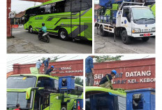 Tak Kenal Medan, Bus Rombongan ASN Asal Pati Nyangkut di Jalan Tanda Barat Cirebon