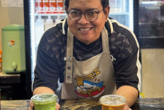 Segarnya Ube Coffee Latte, Racikan Kopi Ungu yang Jadi Buruan Anak Muda di Cirebon