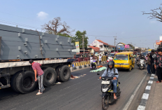 Kronologi Penarik Becak Tewas Tertabrak Truk di Cirebon