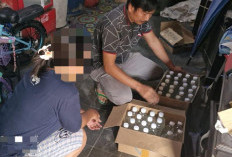 Polresta Cirebon Gerebek Miras Ilegal, 138 Botol Disita, Pelaku Langsung Ditindak!