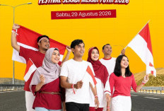 Kecamatan Kesambi Semarakkan HUT ke-81 RI dengan Lomba Gerak Jalan Indah dan Festival Serabi Merah Putih