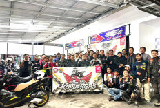 Kuatkan Semangat Persaudaraan, Paguyuban Honda Kuningan Gelar Kopdar Gabungan