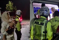 Balita Kejang di Tol Cipali KM 137, Polisi Indramayu Sigap Evakuasi saat Arus Balik