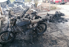 Kebakaran Kandang Ayam di Kuningan, 4 Motor dan Peralatan Peternakan Hangus, Kerugian Rp93 Juta
