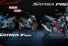 Spesifikasi Lengkap Suzuki Satria PRO dan Satria F150 Terbaru 2025: Fitur Modern Mesin Legendaris