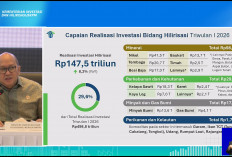 Realisasi Investasi Hilirisasi Capai Rp 147,5 T di Triwulan I 2026, Tumbuh 8,2 Persen